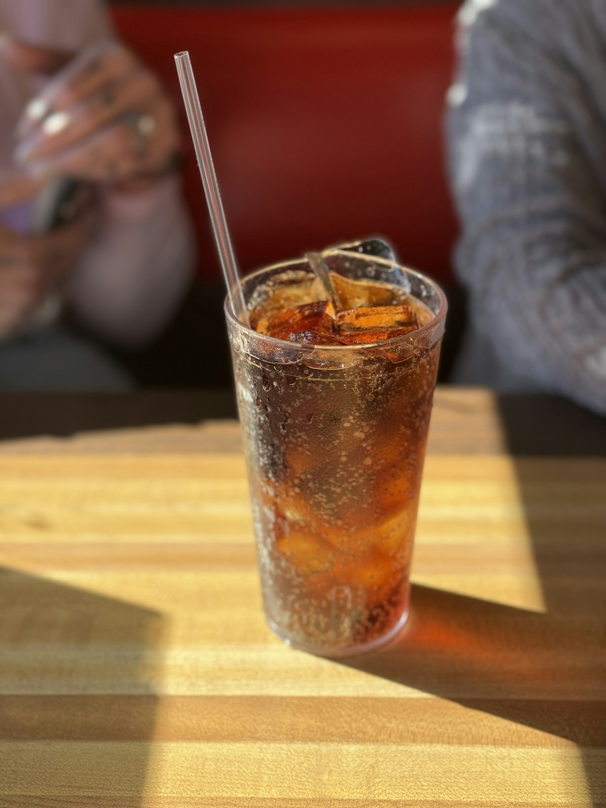 Glass of iced tea