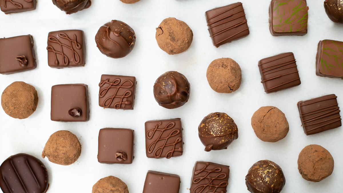 Assorted chocolates